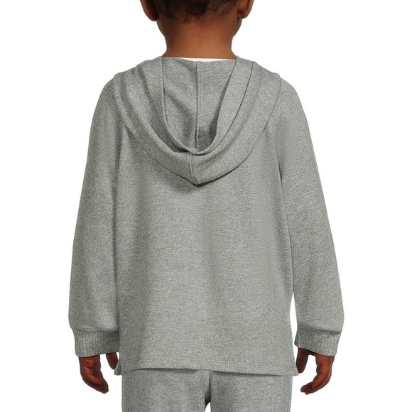 Easy Peasy Heather Grey Lightweight Hoodie 18 Months - Picture 9 of 12
